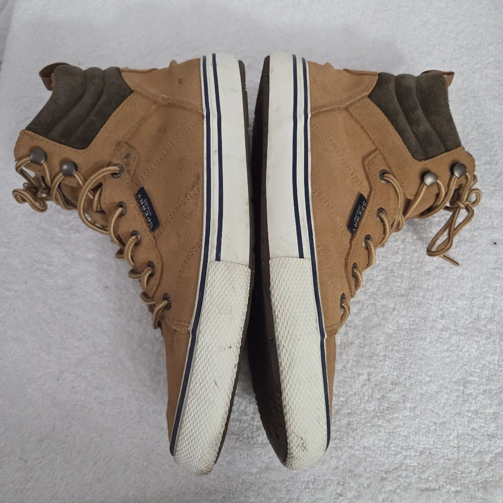 Sperry Men's Striper Storm Hiker Sneaker Boots Size 8 Tan